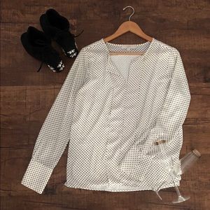 Ann Taylor Loft Long Sleeve Shirt sz Small